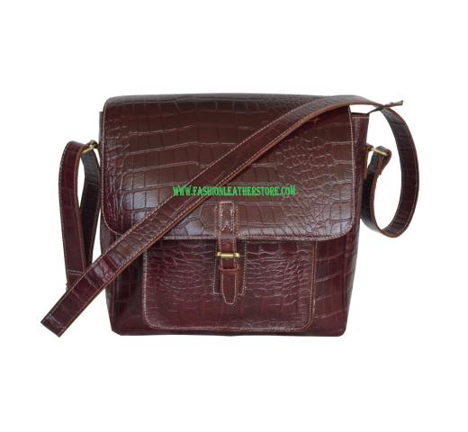 Crazy Horse Leather Women Shoulder Bag