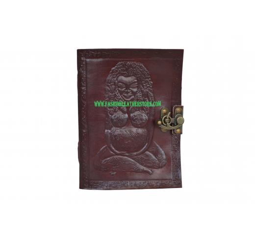 Celtic shadow mothers pain in her life handmade blank paper diary