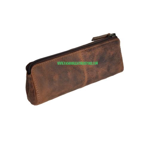 Vintage crazy horse leather