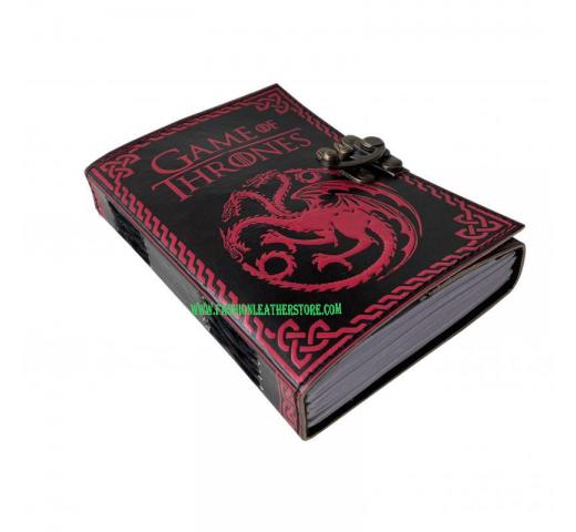 book of shadow dragon embossed handmade leather journal