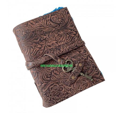 Garden Flower Book Of Shadows Leather Journal