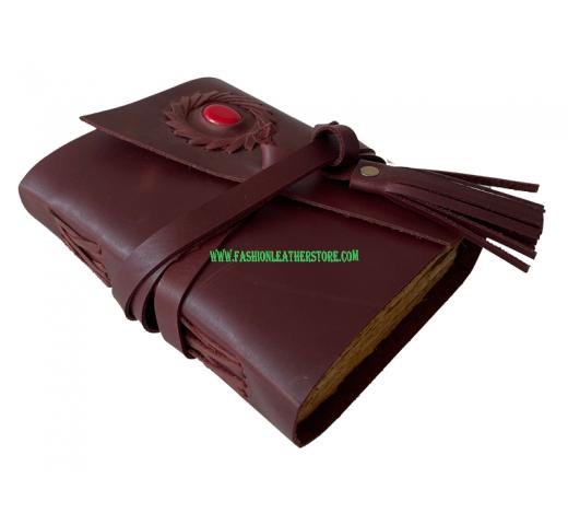 Leather Journal Notebook Handmade Leather C Lock Vintage Design With Stone Journals For Me