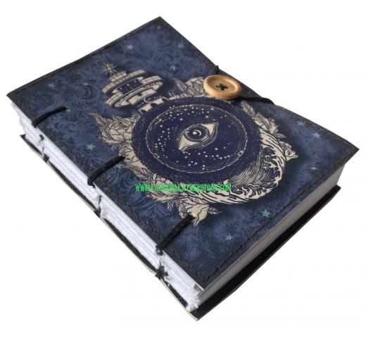 Handmade Notebook Writing Journal For Unisex Ruled Hardcover Travel Diary With Beautiful E