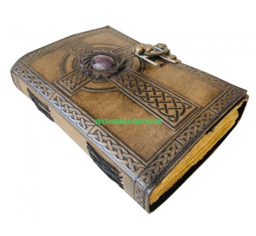 Blank Journal Personal Organizer Writing Notebook Antique Unlined Vintage Leather Journal 