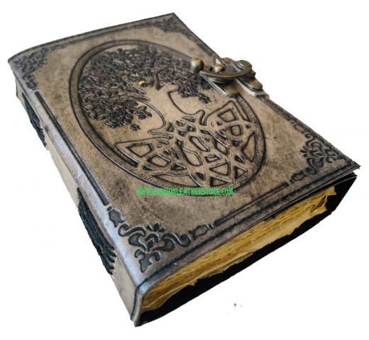 Wholesaler Notebook Blank Journal Leather Journal Book Of Shadows Spell Book Big Life Journal For Writing For Women Sketchbook Prayer Journal Bound Antique