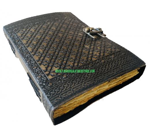 Antique Embossed Dragon Book Of Shadow Leather Journal Embossed Writing Notebook Antique Bound Handmade Leather Daily Notepads For Unisex Blank Paper
