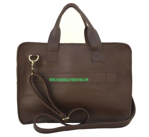 Genuine Leather Business Handbag Briefcase Shoulder Messenger Satchel Bag For Laptop Mac book Bag