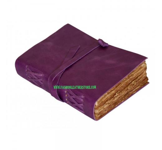 Handmade Genuine Writing Notebook-Leather Bound Genuine Journal