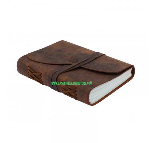 Leather Journals Notebook Handmade Leather Strap Bound Journal
