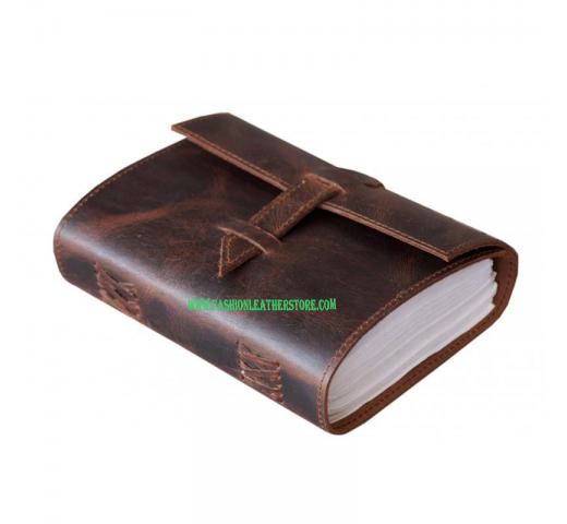 Handmade Soft Leather Journal Design Notebook