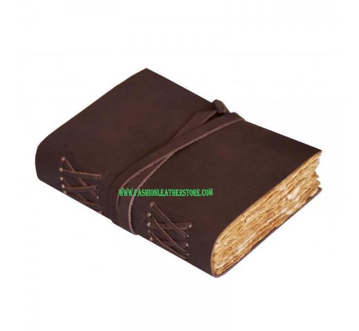 Vintage Paper Handmade Leather Journal