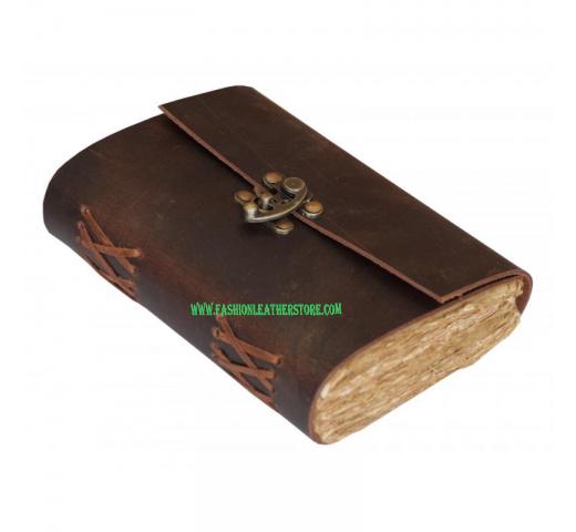 Special Virgin Paper Vintage Handmade Paper Leather Journal