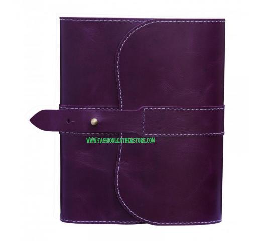 Handmade Antique  Refillable Leather Journals Travel Diary Recycled Cotton Paper 120 Blank Pages