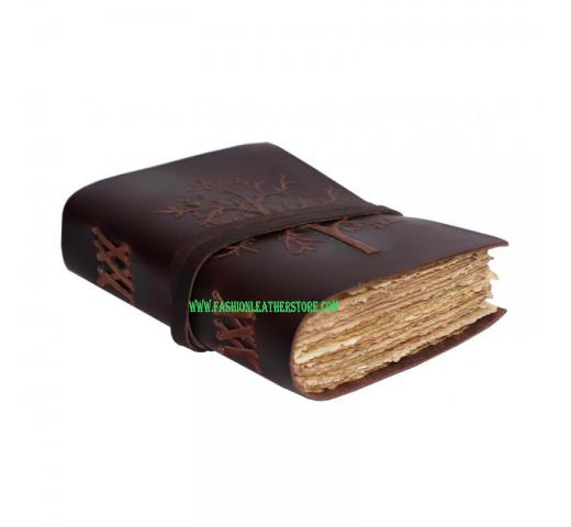 Leather Journal Handmade Tree Of Life Leather Journal